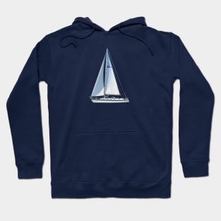 HR 46 Sailboat Hoodie